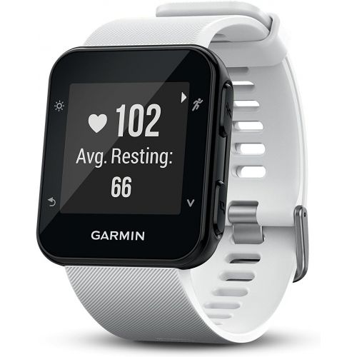 가민 [아마존베스트]Garmin Forerunner 35, Easy-to-Use GPS Running Watch, White