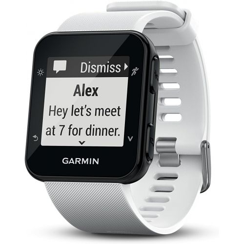 가민 [아마존베스트]Garmin Forerunner 35, Easy-to-Use GPS Running Watch, White