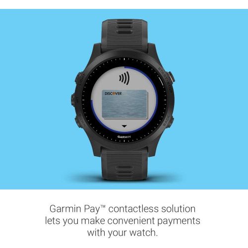 가민 [아마존베스트]Garmin Forerunner 945, Premium GPS Running/Triathlon Smartwatch with Music, Black