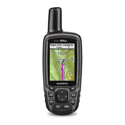 가민 [아마존베스트]Garmin GPSMAP 64st, TOPO U.S. 100K with High-Sensitivity GPS and GLONASS Receiver