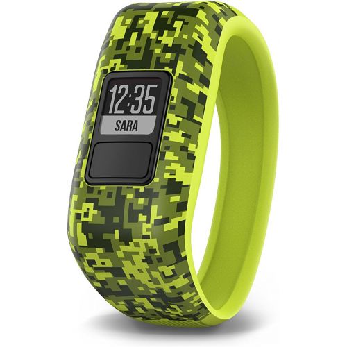 가민 [아마존베스트]Garmin vivofit jr, Kids Fitness/Activity Tracker, 1year Battery Life, Green, Digi Camo