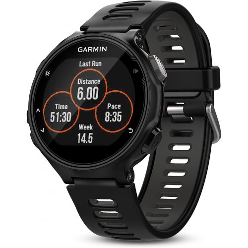 가민 [아마존베스트]Garmin Forerunner 735XT, Multisport GPS Running Watch with Heart Rate, Black/Gray