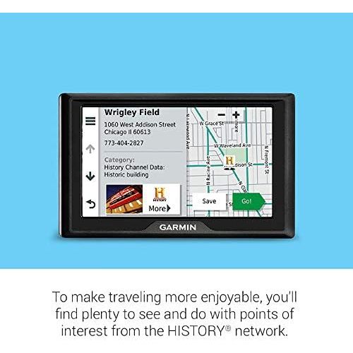 가민 [아마존베스트]Garmin Drive 52 & Traffic: GPS Navigator with 5” Display Features Easy-to-Read menus and maps, Traffic alerts, Plus Information to enrich Road Trips