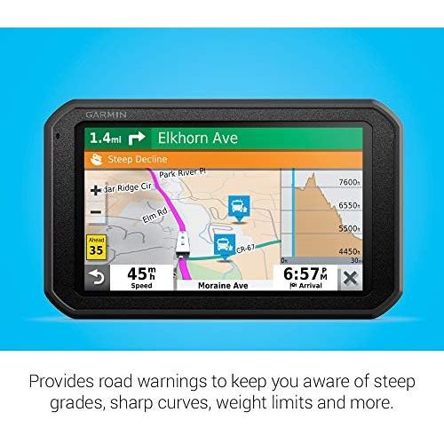 가민 [아마존베스트]Garmin RV 785 & Traffic, Advanced GPS Navigator for RVs with Built-in Dash Cam, High-res 7 Touch Display, Voice-Activated Navigation