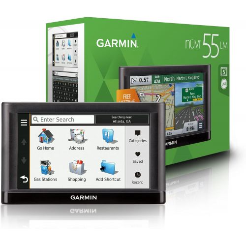 가민 [아마존베스트]Garmin GRM0119801 - GARMIN 010-01198-01 nuvi 55LM 5quot; GPS Travel Assistant (Free Lifetime Map Updates with No Ads or Subscription Fees; Without Traffic Avoidance)