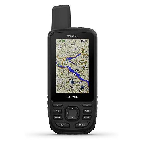 가민 [아마존베스트]Garmin GPSMAP 66st, Handheld Hiking GPS with 3” Color Display, TOPO Maps and GPS/GLONASS/Galileo Support