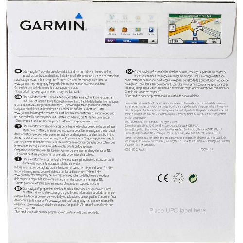 가민 [아마존베스트]Garmin City Navigator Europe NT