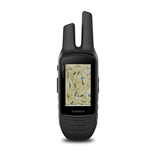 가민 [아마존베스트]Garmin Rino 755t, Rugged Handheld 2-Way Radio/GPS Navigator with Camera and Preloaded TOPO Mapping