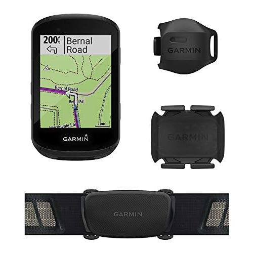 가민 [아마존베스트]Garmin Edge 530 Sensor Bundle, Performance GPS Cycling/Bike Computer with Mapping, Dynamic Performance Monitoring and Popularity Routing, Includes Speed and Cadence Sensor and HR M