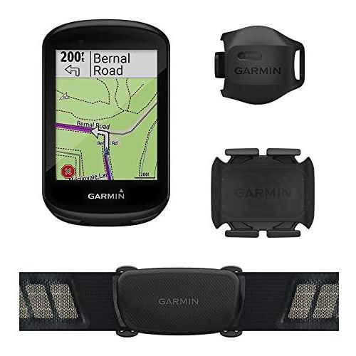 가민 [아마존베스트]Garmin Edge 830 Sensor Bundle, Performance Touchscreen GPS Cycling/Bike Computer with Mapping, Dynamic Performance Monitoring and Popularity Routing, Includes Speed and Cadence Sen