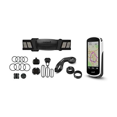 가민 [아마존베스트]Garmin Edge 1030 Bundle, 3.5 GPS Cycling/Bike Computer with Navigation and Connected Features, Includes Additional Sensors/Heart Rate Monitor