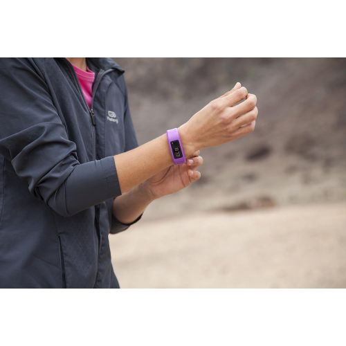 가민 [아마존베스트]Garmin vivofit Fitness Band - Purple Bundle (Includes Heart Rate Monitor)