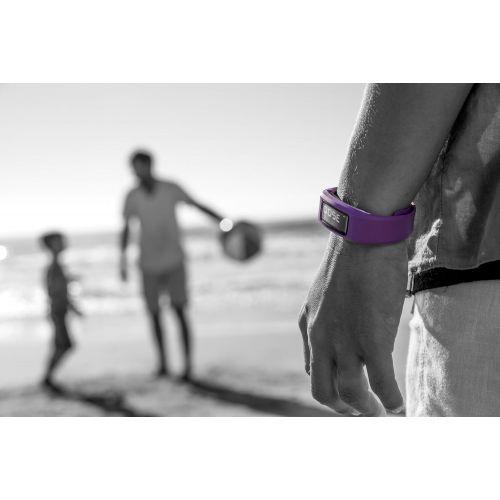 가민 [아마존베스트]Garmin vivofit Fitness Band - Purple Bundle (Includes Heart Rate Monitor)