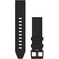 [아마존베스트]Garmin 010-12740-01 Quickfit 22 Watch Band - Black Leather - Accessory Band for Fenix 5 Plus/Fenix 5