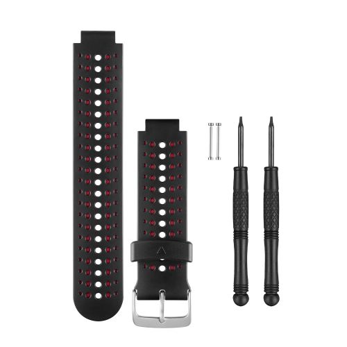 가민 [아마존베스트]Garmin Replacement Band Forerunner 235 Black Marsala