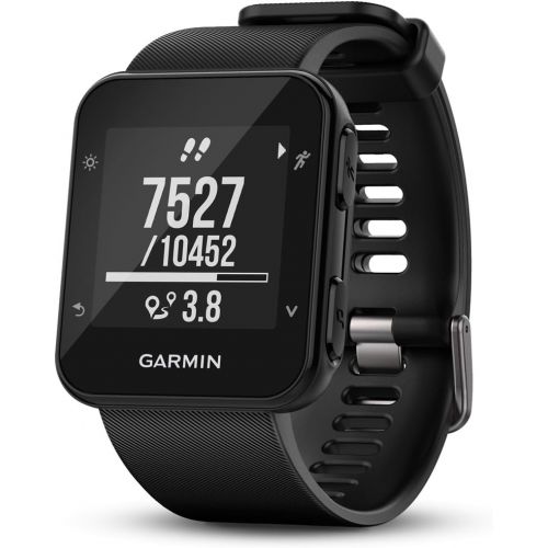 가민 [아마존베스트]Garmin Forerunner 35 GPS Running Watch & Activity Tracker - Black (010-01689-00) w/Tech Smart USA Fitness & Wellness Suite Includes, Altair Weyv, Yoga Vibes and Daily Burn Digital