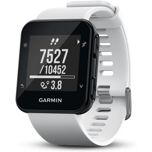 가민 [아마존베스트]Garmin Forerunner 35 GPS Running Watch & Activity Tracker - White (010-01689-03) w/Tech Smart USA Fitness & Wellness Suite Includes, Altair Weyv, Yoga Vibes and Daily Burn Digital