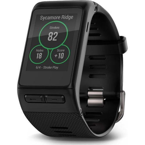 가민 [아마존베스트]Garmin Vivoactive HR GPS Smart Watch, Regular fit - Black w/ Charging cable