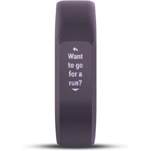 가민 [아마존베스트]Garmin vivosmart 3, Fitness/Activity Tracker with Smart Notifications and Heart Rate Monitoring, Purple