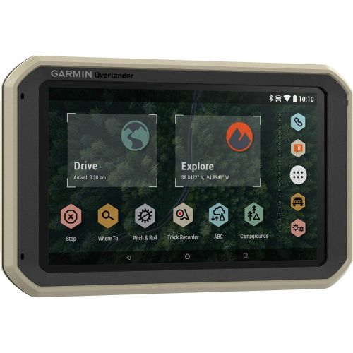 가민 [아마존베스트]Garmin Overlander On/Off-Road Navigator + Dash Cam + Cleaning Cloth