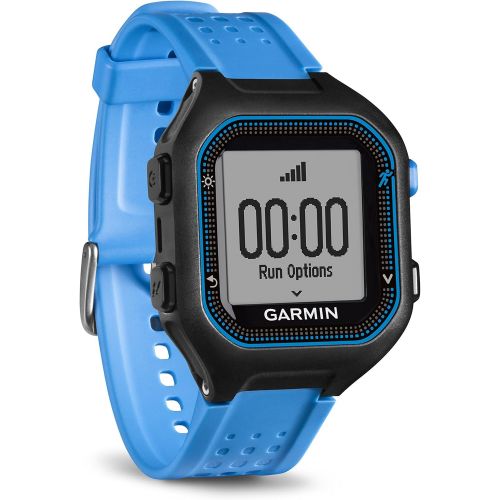 가민 [아마존베스트]Garmin Forerunner 25 Bundle with Heart Rate Monitor (Large) - Black and Blue