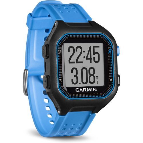 가민 [아마존베스트]Garmin Forerunner 25 Bundle with Heart Rate Monitor (Large) - Black and Blue