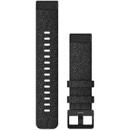 [아마존베스트]Garmin Quickfit 20 Watch Band, Heathered Black Nylon with Black Hardware