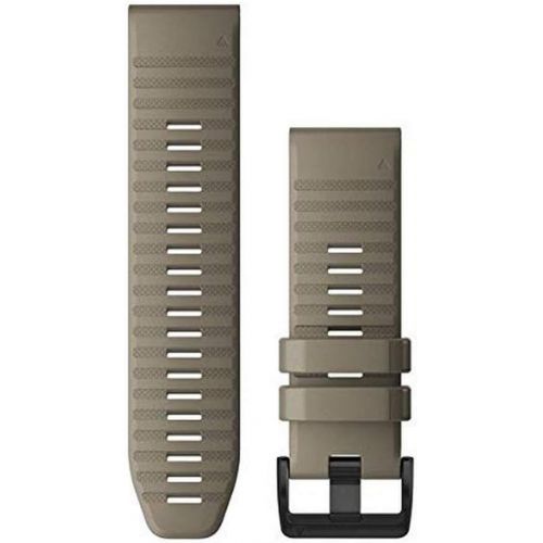 가민 [아마존베스트]Garmin Quickfit 26 Watch Band, Dark Sandstone Silicone