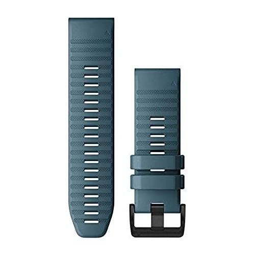 가민 [아마존베스트]Garmin Quickfit 26 Watch Band, Lakeside Blue Silicone