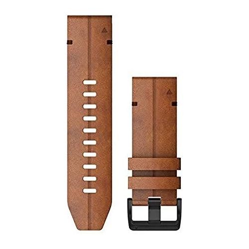 가민 [아마존베스트]Garmin Quickfit 22 Watch Band, Chestnut Leather