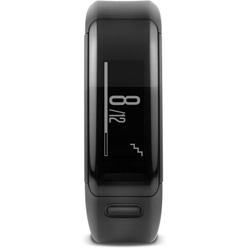 가민 [아마존베스트]Garmin 010-01955-00 Garmin vivosmart HR, WW, Black, Regular