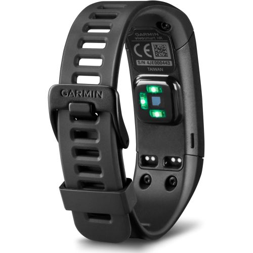 가민 [아마존베스트]Garmin 010-01955-00 Garmin vivosmart HR, WW, Black, Regular