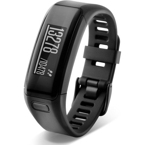 가민 [아마존베스트]Garmin 010-01955-00 Garmin vivosmart HR, WW, Black, Regular