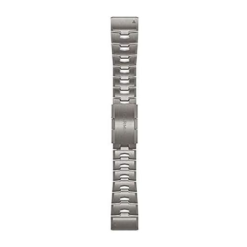 가민 [아마존베스트]Garmin Quickfit 22 Watch Band, Vented Titanium Bracelet