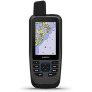 [아마존베스트]Garmin GPSMAP 86SC, Floating Handheld GPS with Button Operation, Preloaded BlueChart G3 Coastal Charts, Stream Boat Data from Compatible Chartplotters