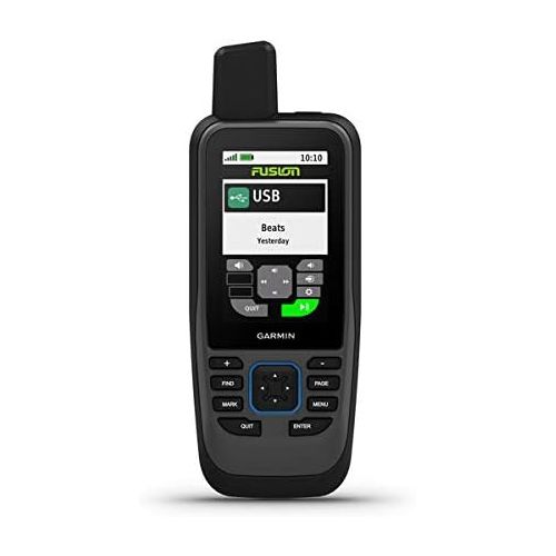 가민 [아마존베스트]Garmin GPSMAP 86SC, Floating Handheld GPS with Button Operation, Preloaded BlueChart G3 Coastal Charts, Stream Boat Data from Compatible Chartplotters