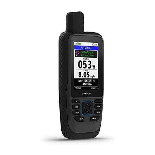 가민 [아마존베스트]Garmin GPSMAP 86SC, Floating Handheld GPS with Button Operation, Preloaded BlueChart G3 Coastal Charts, Stream Boat Data from Compatible Chartplotters