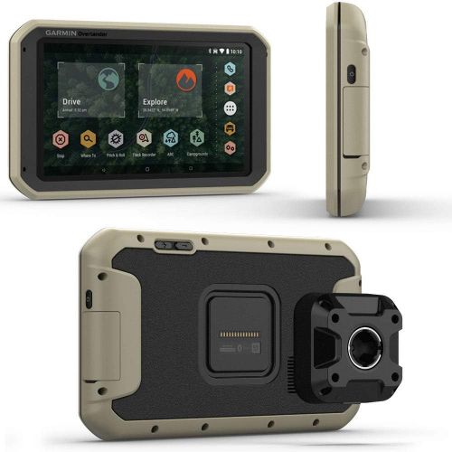 가민 [아마존베스트]Garmin Overlander Rugged, Multipurpose, All-Terrain On/Off-Road Navigator with Friction Mount, Case, USB Charger,