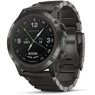 [아마존베스트]Garmin D2 Delta PX, GPS Pilot Watch with Pulse Ox Sensor, Includes Smartwatch Features, Heart Rate and Music, Titanium with Titanium Band