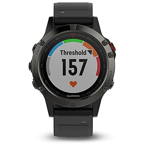 가민 [아마존베스트]Garmin 010-01688-11 1.2 Fenix 5 Sapphire - Black with Black Band (EMEA)