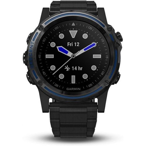 가민 [아마존베스트]Garmin Descent Mk1, Watch-Sized Dive Computer with Surface GPS, Includes Fitness Features, Gray with Titanium Band