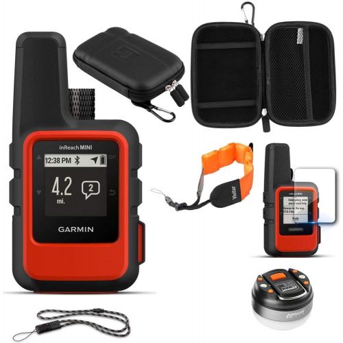 가민 [아마존베스트]Garmin inReach Mini GPS (Orange) with Accessories Bundle