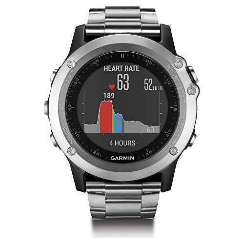 가민 [아마존베스트]Garmin Fenix 3 HR GPS Watch with Titanium and Sport Bands