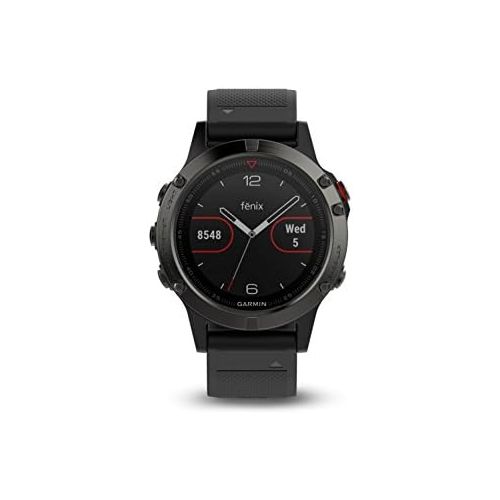 가민 [아마존베스트]Garmin Fenix 5 Sapphire - Black with Black Band