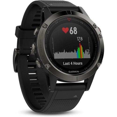 가민 [아마존베스트]Garmin Fenix 5 Sapphire - Black with Black Band