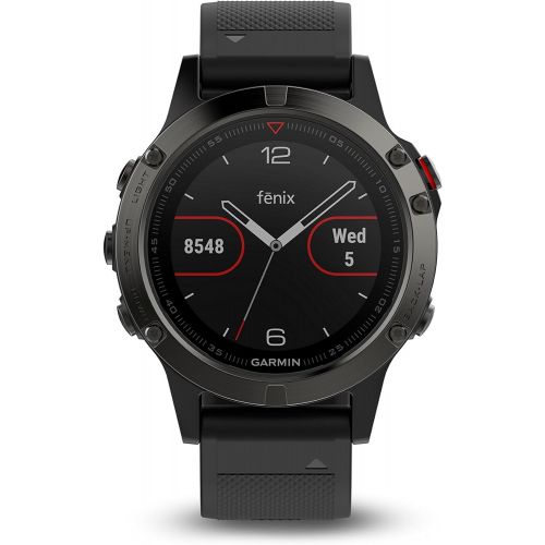 가민 [아마존베스트]Garmin Fenix 5 Sapphire - Black with Black Band