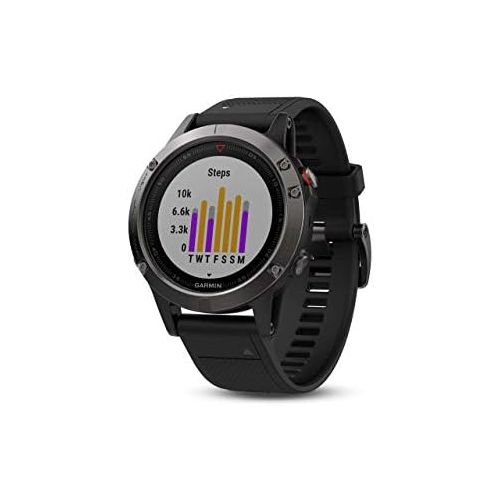 가민 [아마존베스트]Garmin Fenix 5X Sapphire - Slate Gray with Black Band