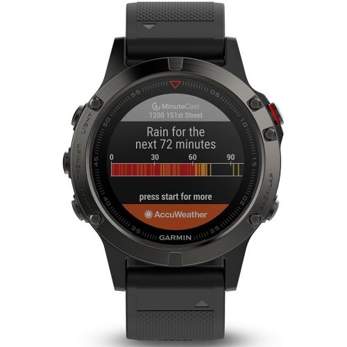 가민 [아마존베스트]Garmin Fenix 5X Sapphire - Slate Gray with Black Band