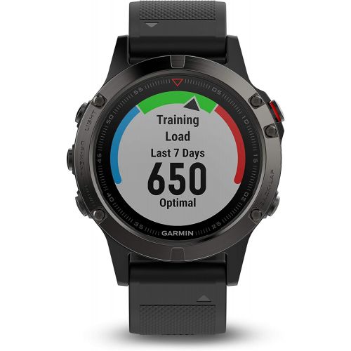 가민 [아마존베스트]Garmin Fenix 5X Sapphire - Slate Gray with Black Band