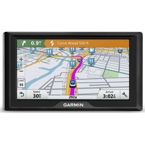 가민 Garmin Drive 60LM GPS Navigator (US) - 010-01533-0C Bundle with Universal GPS Navigation Dash-Mount